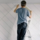 SEISS grant update, illustrated by self employed decorator at work