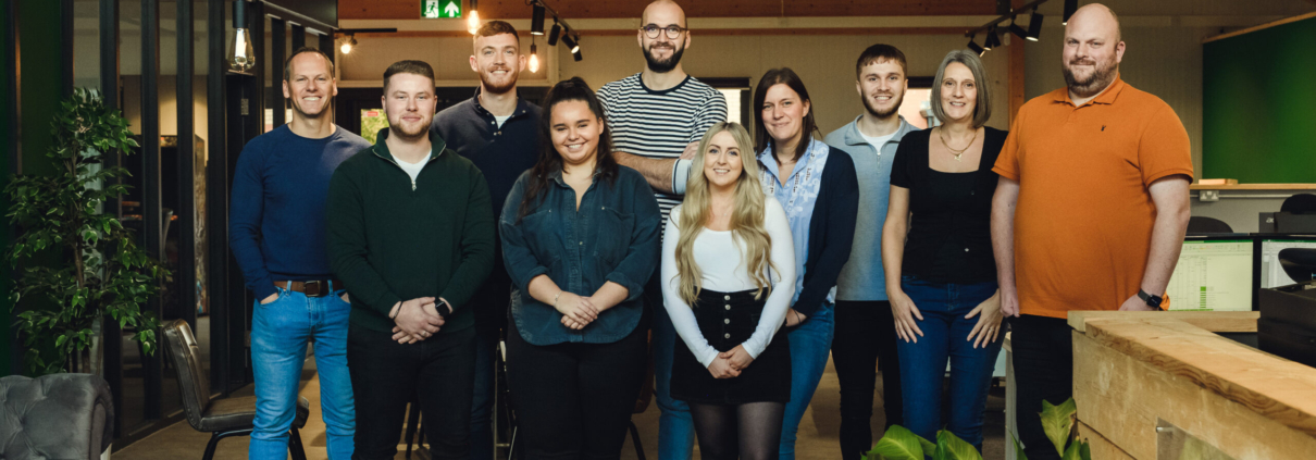 This is a picture of the ChadStone team looking happy at work and not overwhelmed