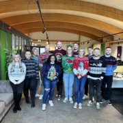 IMG_3777 This is a picture of the ChadStone team smiling in their Christmas jumpers to show How to Switch Off and Enjoy the Christmas Holidays as a Business Owner