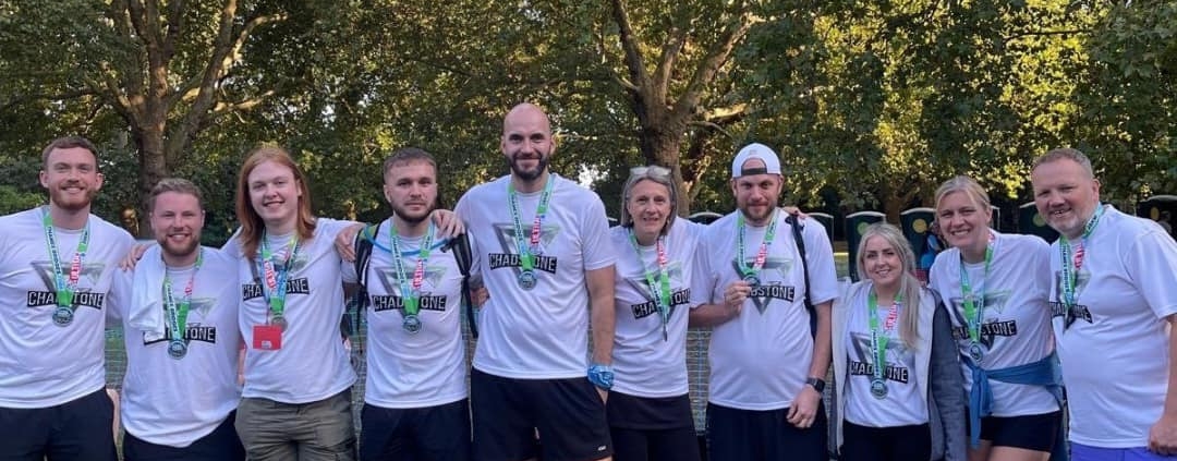 This is a picture of the team looking happy and accomplished in summer clothes to demonstrate Your No-Fluff Guide to Smashing the Second Half of 2025