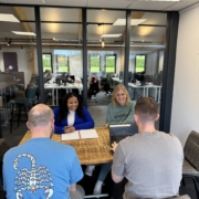 This is a picture of the ChadStone team in a meeting to show How to Prep Your Business for the Summer Holidays (Without Losing the Plot)