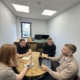 This is a picture of some of the ChadStone team in a meeting to highlight 9 Things You Can Do Now to Make Q4 Less Chaotic