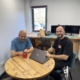 This is a picture of ChadStone directors working at a laptop to resemble, 'The 90-Day Business Reset You’re Missing Out On'